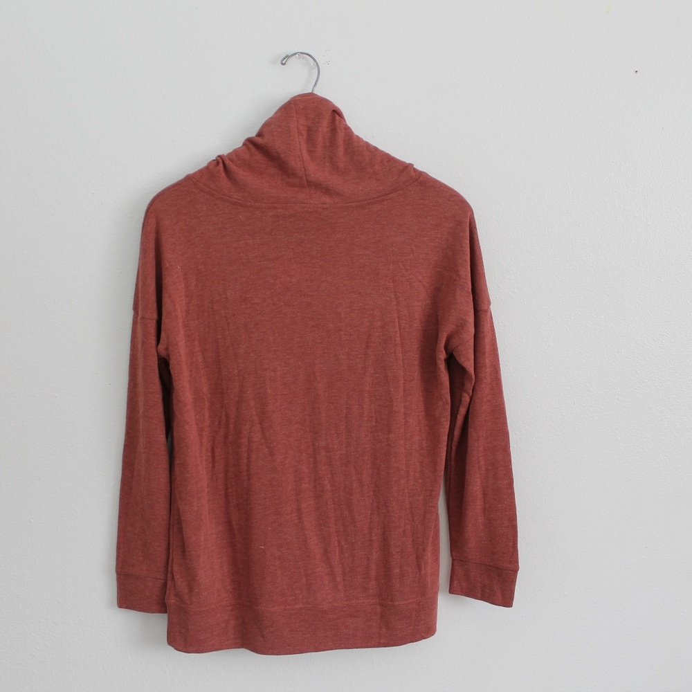 *5for25* Rust Cowl Neck Sweater - Picture 4 of 4